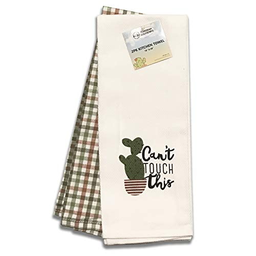 New Woven Cotton Southwestern Cactus Dish Towel Hand Tea Towel Cotton Towel